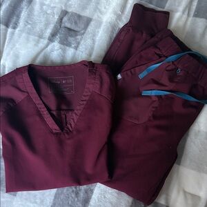 Figs Maroon Disney set